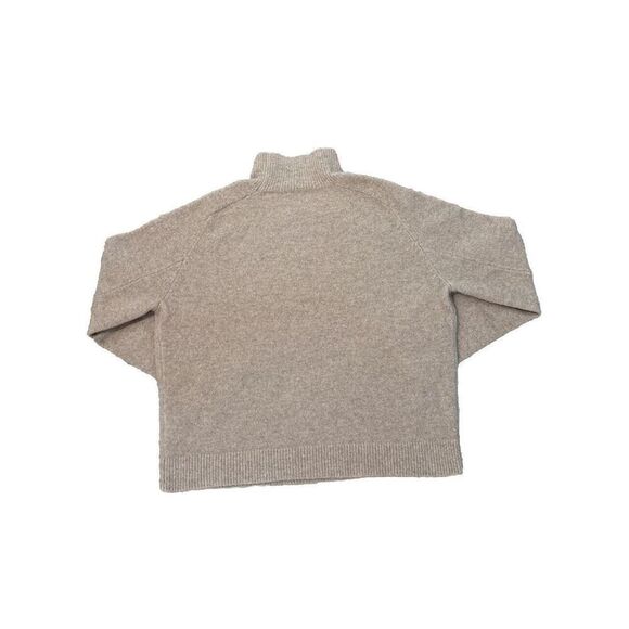 New Vince Raglan Turtleneck Sweater Sand Size Large - Picture 4 of 5